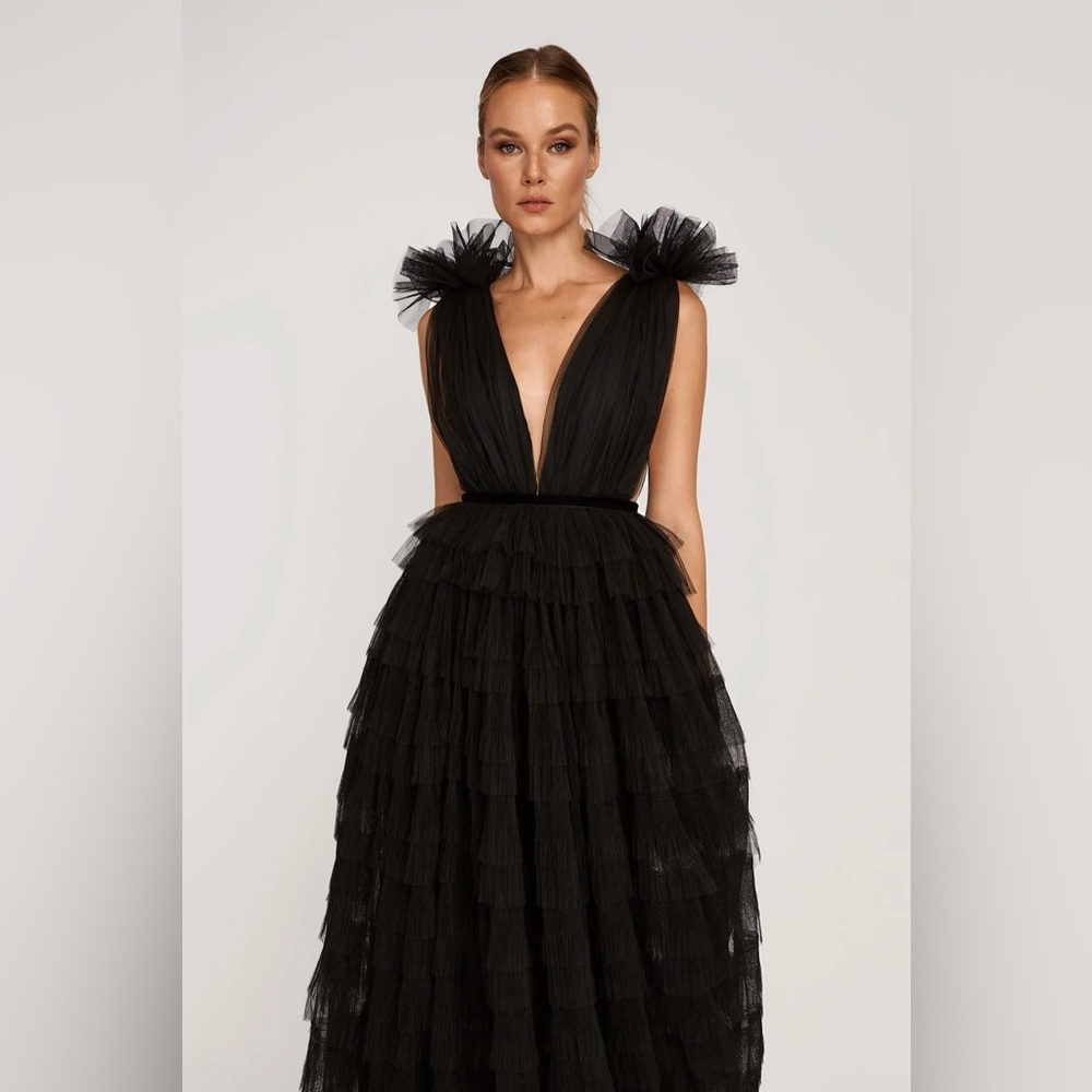 Sau Lee Sabrina Tulle Dress NEW! - Picture 2 of 9